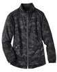 North End Ladies' Rotate Reflective Jacket BLACK/ CARBON FlatFront