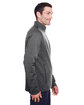North End Men's Flux 2.0 Full-Zip Jacket CARBON HTHR/ BLK ModelSide