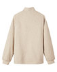 North End Men's Aura Sweater Fleece Quarter-Zip OATML HTHR/ TEAK FlatBack