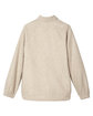 North End Ladies' Aura Sweater Fleece Quarter-Zip OATML HTHR/ TEAK FlatBack