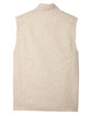 North End Men's Aura Sweater Fleece Vest OATML HTHR/ TEAK FlatBack