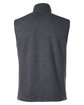 North End Men's Aura Sweater Fleece Vest CARBON/ CARBON OFBack