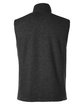 North End Men's Aura Sweater Fleece Vest BLACK/ BLACK OFBack