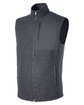 North End Men's Aura Sweater Fleece Vest CARBON/ CARBON OFQrt