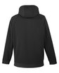 North End Men's City Hybrid Soft Shell Hooded Jacket BLACK OFBack
