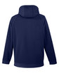 North End Men's City Hybrid Soft Shell Hooded Jacket CLASSIC NAVY OFBack
