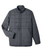 North End Unisex Aura Fleece-Lined Jacket CARBON FlatFront