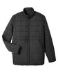 North End Unisex Aura Fleece-Lined Jacket BLACK FlatFront