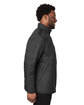North End Unisex Aura Fleece-Lined Jacket BLACK ModelSide