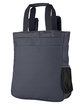 North End Men's Reflective Convertible Backpack Tote CARBON ModelQrt