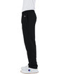 Champion Adult Powerblend® Open-Bottom Fleece Pant with Pockets BLACK ModelSide