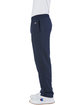 Champion Adult Powerblend® Open-Bottom Fleece Pant with Pockets NAVY ModelSide