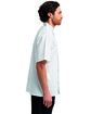 Artisan Collection by Reprime Unisex Studded Front Short-Sleeve Chef's Jacket WHITE ModelSide