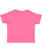 Rabbit Skins Toddler Cotton Jersey T-Shirt HOT PINK ModelBack