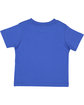 Rabbit Skins Toddler Cotton Jersey T-Shirt ROYAL ModelBack
