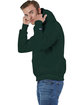 Champion Reverse Weave® Pullover Hooded Sweatshirt DARK GREEN ModelSide