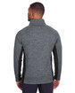 Spyder Men's Constant Half-Zip Sweater BLACK HTHR/ BLK ModelBack