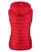 Spyder Ladies' Supreme Puffer Vest RED FlatBack