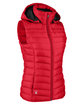 Spyder Ladies' Supreme Puffer Vest RED OFQrt
