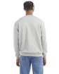 Champion Adult Powerblend® Crewneck Sweatshirt SILVER GREY ModelBack