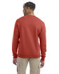 Champion Adult Powerblend® Crewneck Sweatshirt RED RIVER CLAY ModelBack