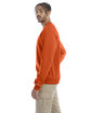Champion Adult Powerblend® Crewneck Sweatshirt ORANGE ModelSide