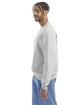 Champion Adult Powerblend® Crewneck Sweatshirt SILVER GREY ModelSide