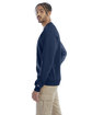 Champion Adult Powerblend® Crewneck Sweatshirt LATE NIGHT BLUE ModelSide