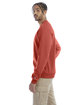 Champion Adult Powerblend® Crewneck Sweatshirt RED RIVER CLAY ModelSide