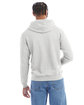 Champion Adult Powerblend® Pullover Hooded Sweatshirt SILVER GREY ModelBack