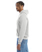 Champion Adult Powerblend® Pullover Hooded Sweatshirt SILVER GREY ModelSide