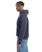 Champion Adult Powerblend® Pullover Hooded Sweatshirt NAVY HEATHER ModelSide