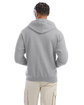 Champion Adult Powerblend® Full-Zip Hooded Sweatshirt LIGHT STEEL ModelBack
