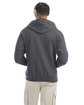 Champion Adult Powerblend® Full-Zip Hooded Sweatshirt CHARCOAL HEATHER ModelBack