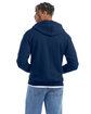 Champion Adult Powerblend® Full-Zip Hooded Sweatshirt LATE NIGHT BLUE ModelBack