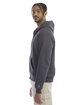 Champion Adult Powerblend® Full-Zip Hooded Sweatshirt CHARCOAL HEATHER ModelSide