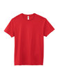 Fruit of the Loom Adult Sofspun® Jersey Crew T-Shirt FIERY RED OFFront