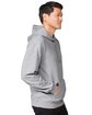 Gildan Adult Softstyle® Fleece Pullover Hooded Sweatshirt RS SPORT GREY ModelSide