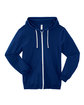 Fruit of the Loom Adult Sofspun Jersey Full-Zip Hooded Sweatshirt ADMIRAL BLUE OFFront