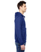 Fruit of the Loom Adult Sofspun Jersey Full-Zip Hooded Sweatshirt ADMIRAL BLUE ModelSide