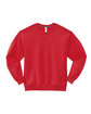 Fruit of the Loom Adult SofSpun® Crewneck Sweatshirt FIERY RED OFFront