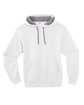 Fruit of the Loom Adult SofSpun Hooded Sweatshirt WHITE OFFront
