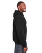 Berne Men's Berne Heritage Thermal Lined Sweatshirt BLACK ModelSide