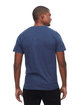 Threadfast Epic Unisex CVC T-Shirt HEATHER NAVY ModelBack