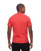 Threadfast Epic Unisex CVC T-Shirt HEATHER RED ModelBack
