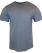 Threadfast Epic Unisex CVC T-Shirt HEATHER DRK GREY OFFront
