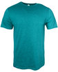 Threadfast Epic Unisex CVC T-Shirt HEATHER TEAL OFFront