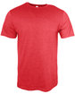 Threadfast Epic Unisex CVC T-Shirt HEATHER RED OFFront