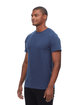 Threadfast Epic Unisex CVC T-Shirt HEATHER NAVY ModelQrt