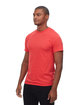 Threadfast Epic Unisex CVC T-Shirt HEATHER RED ModelQrt